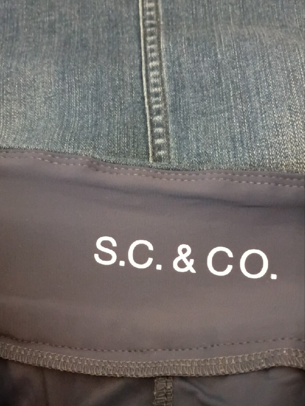 Women's Dark Blue Denim Mini Skirt - Picture 4 of 5